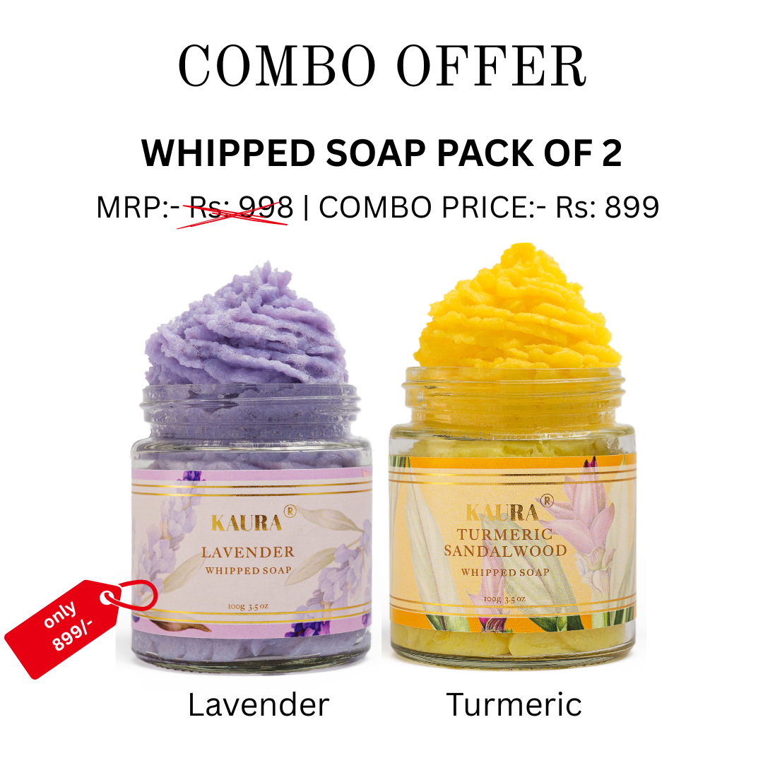 Whipped Soap Bundle pack of 2