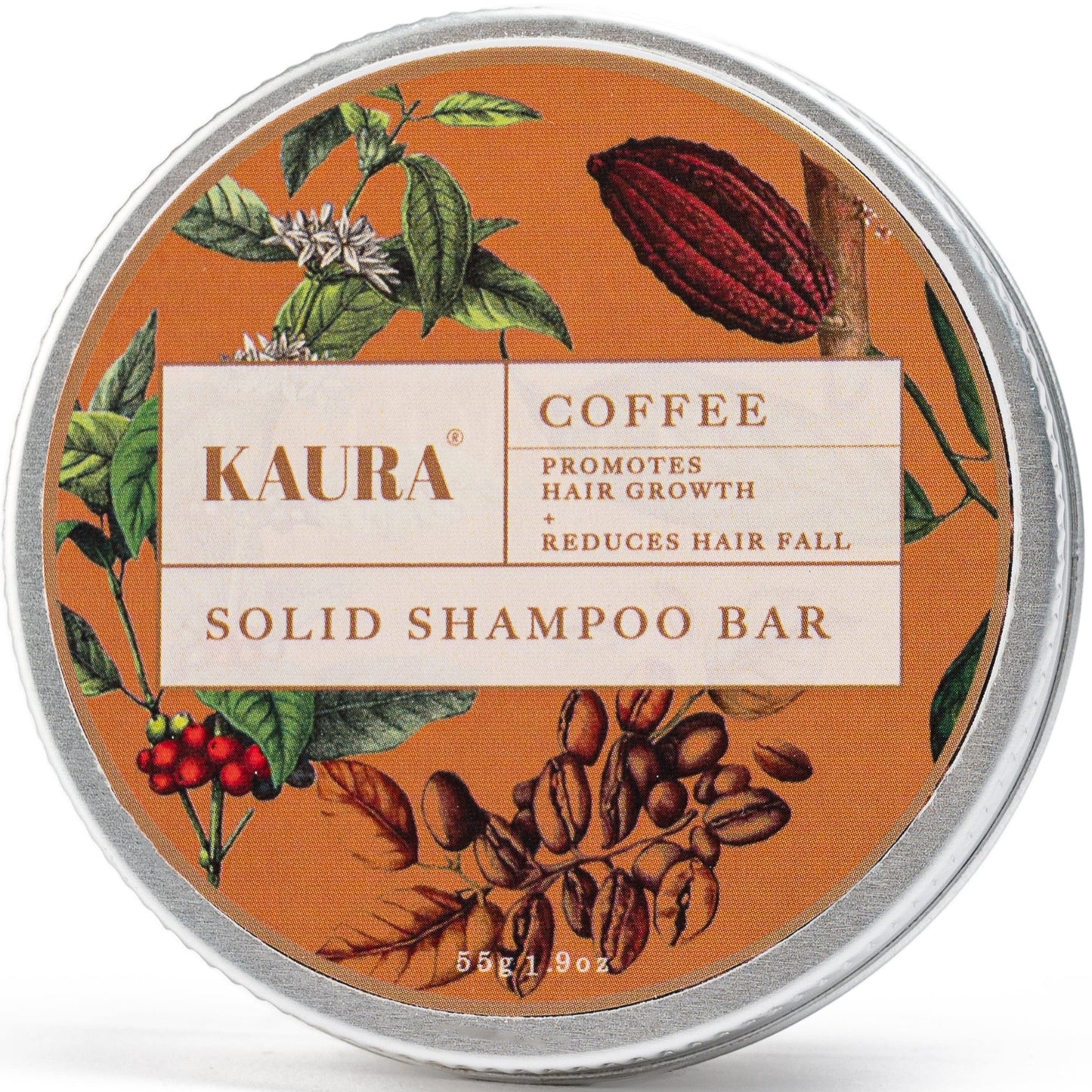 Coffee Solid Shampoo Bar