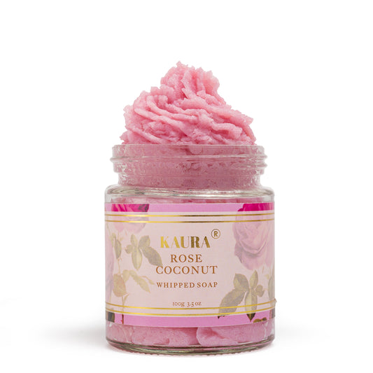 Rose Coconut Whipped Soap