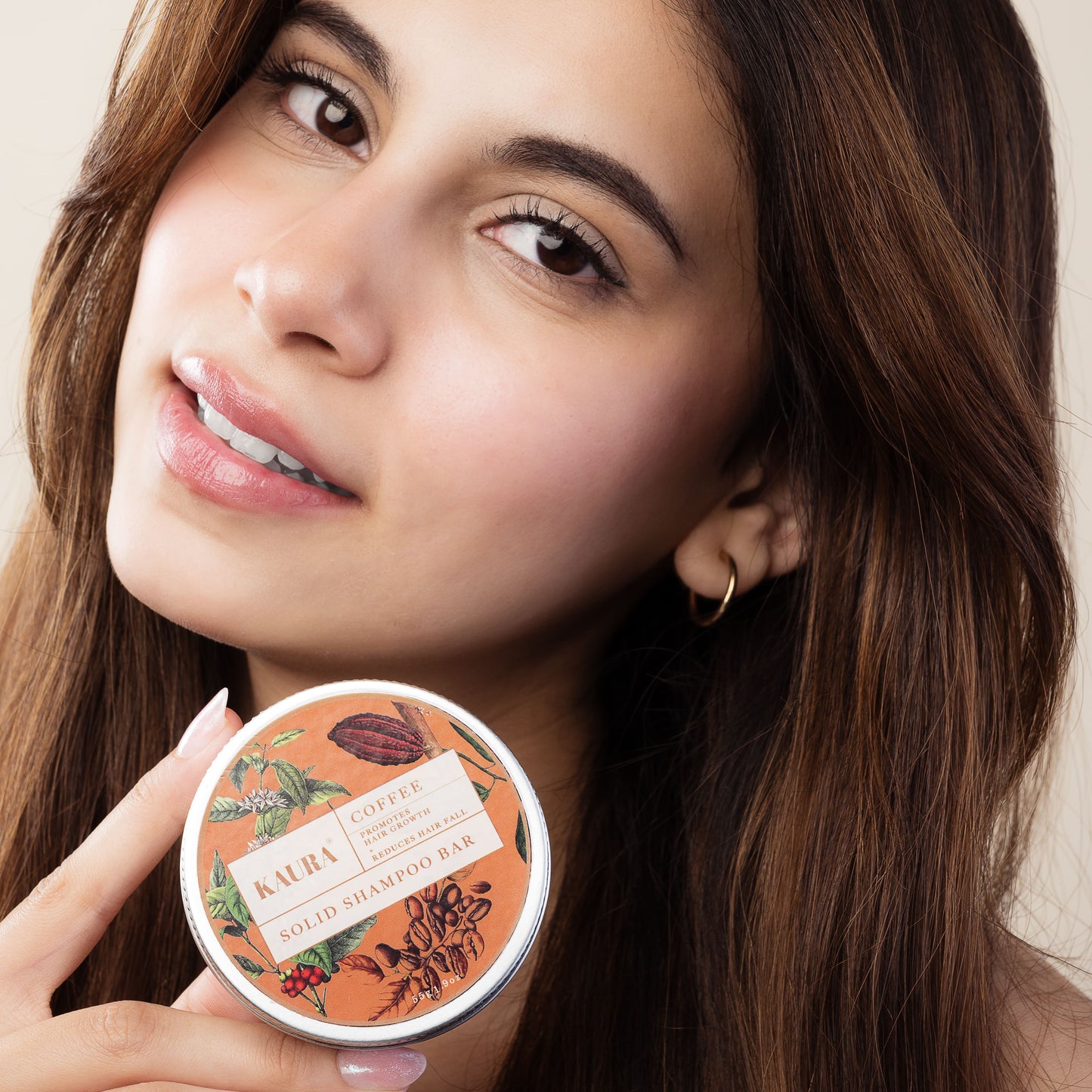 Coffee Solid Shampoo Bar