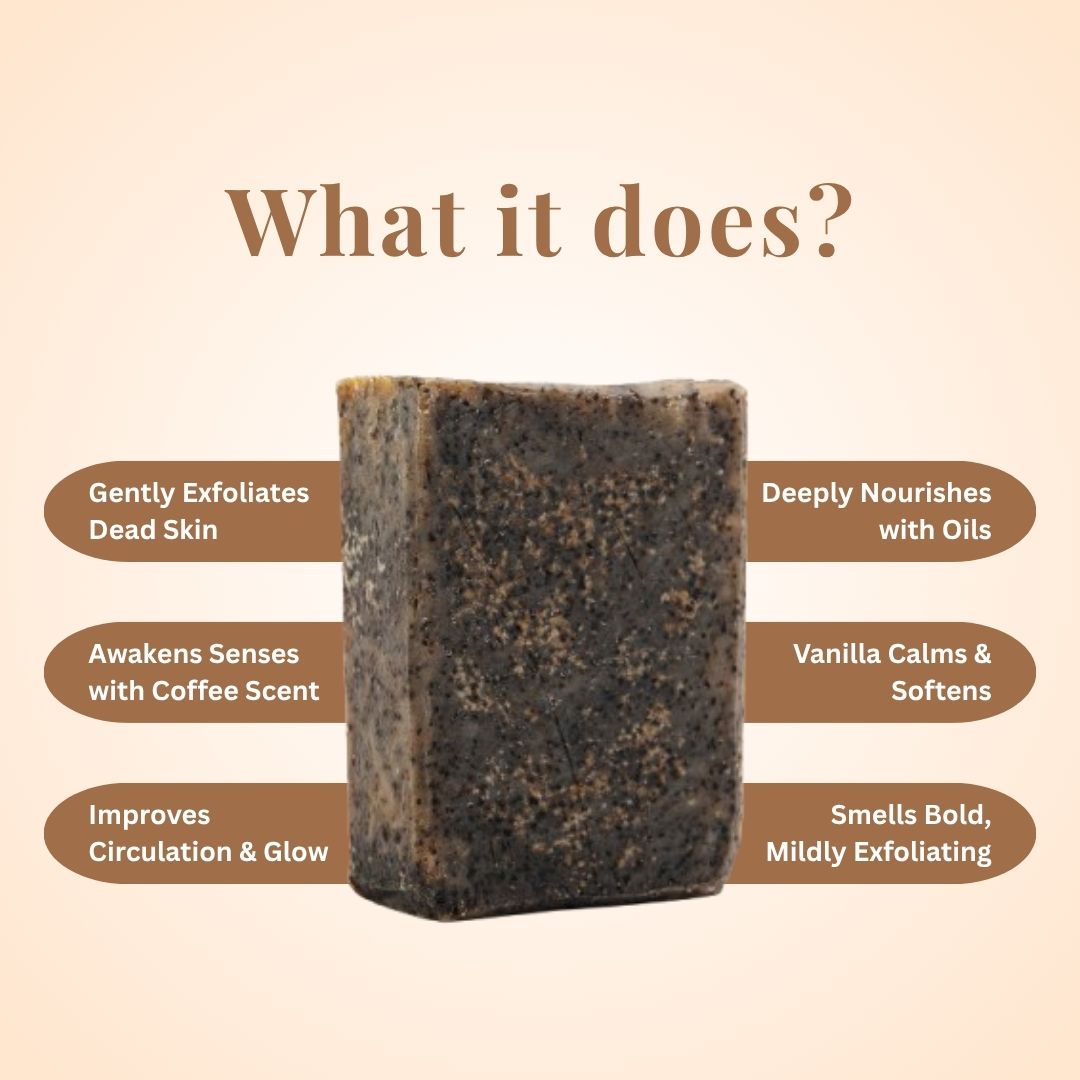 Coffee Soap (Coffee + Vanilla)