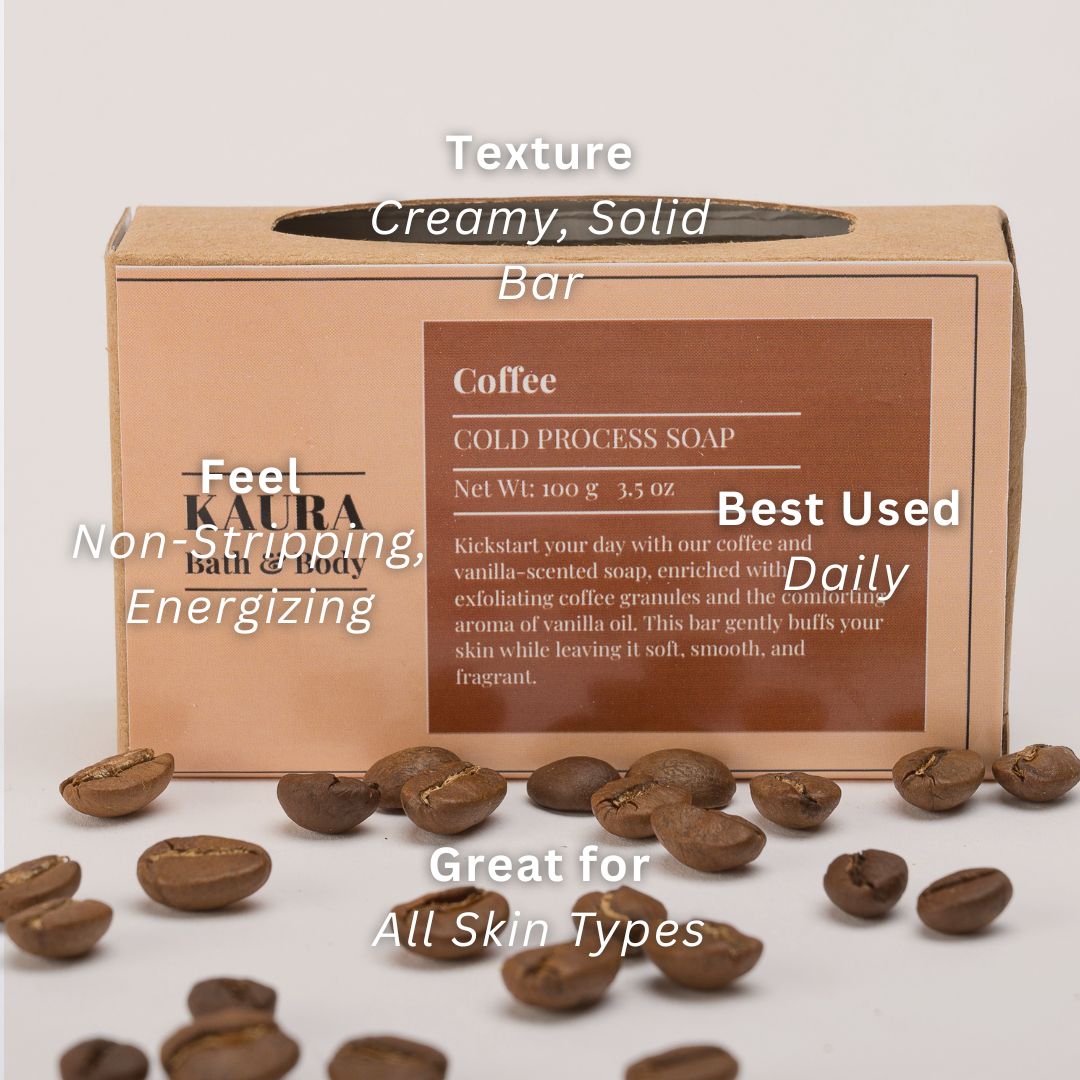 Coffee Soap (Coffee + Vanilla)