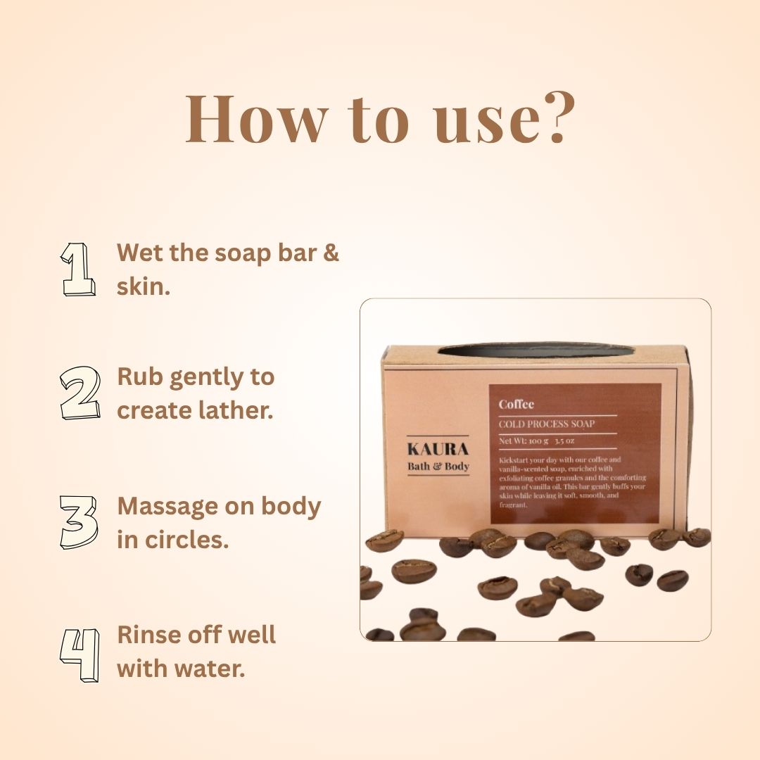 Coffee Soap (Coffee + Vanilla)