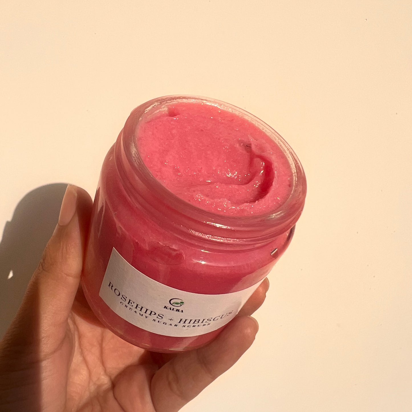 Rosehip + Hibiscus creamy sugar scrub