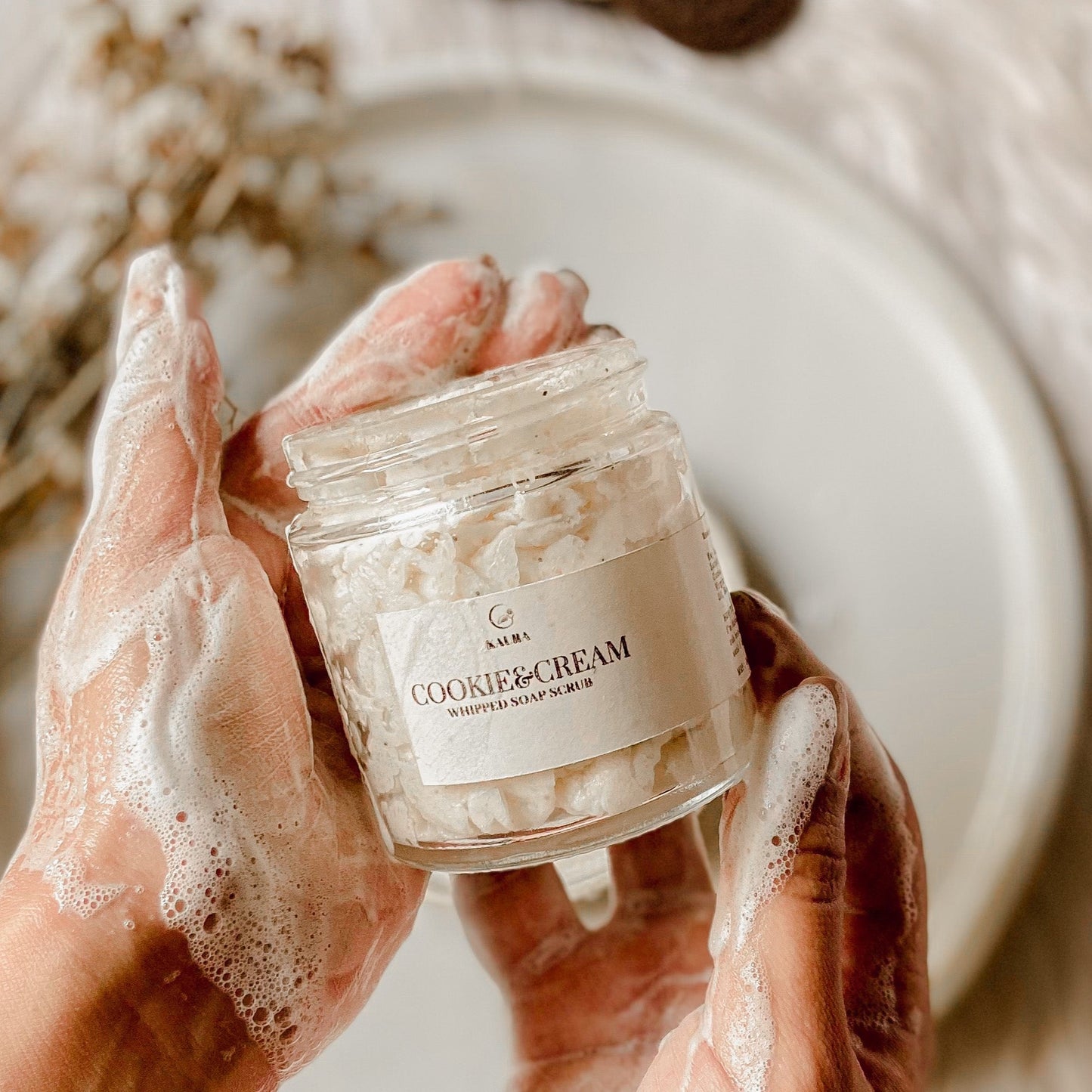 Cookie & Cream Whipped Soap