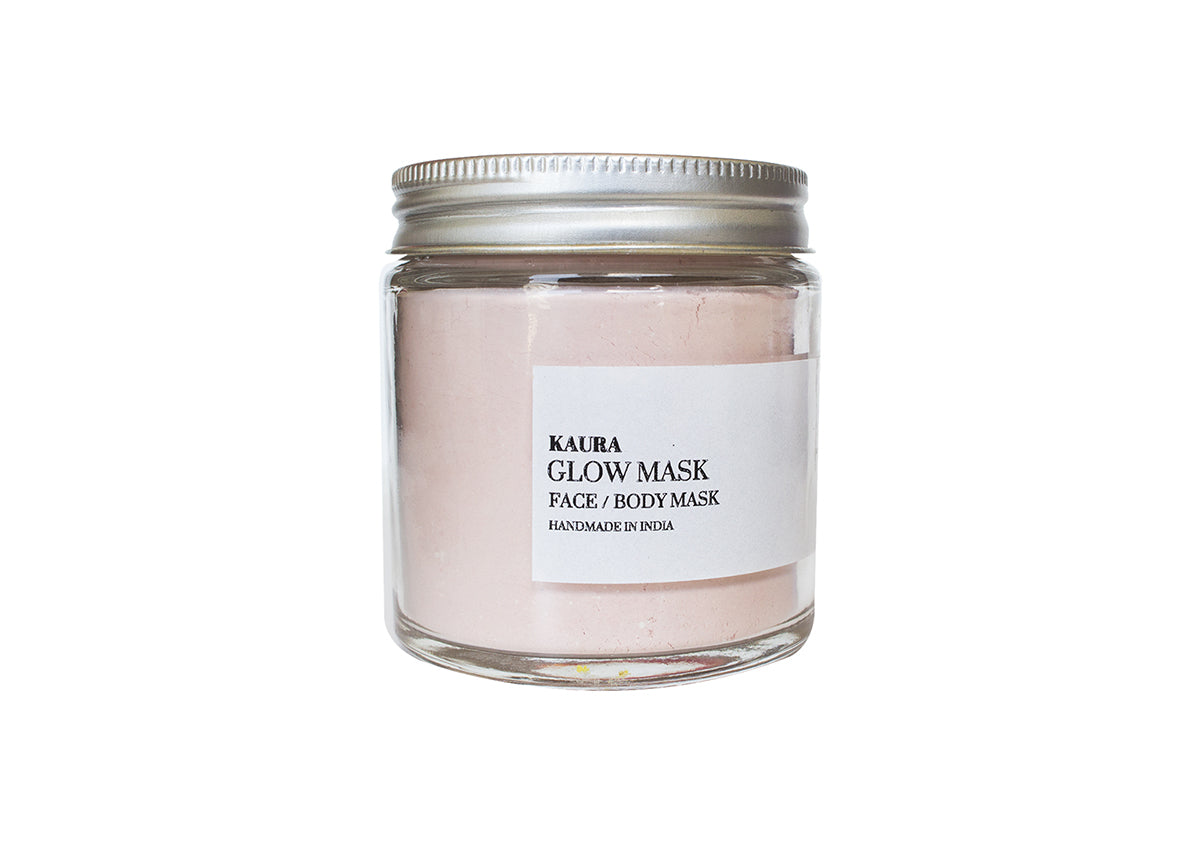 Glow Mask - French pink clay + Peppermint