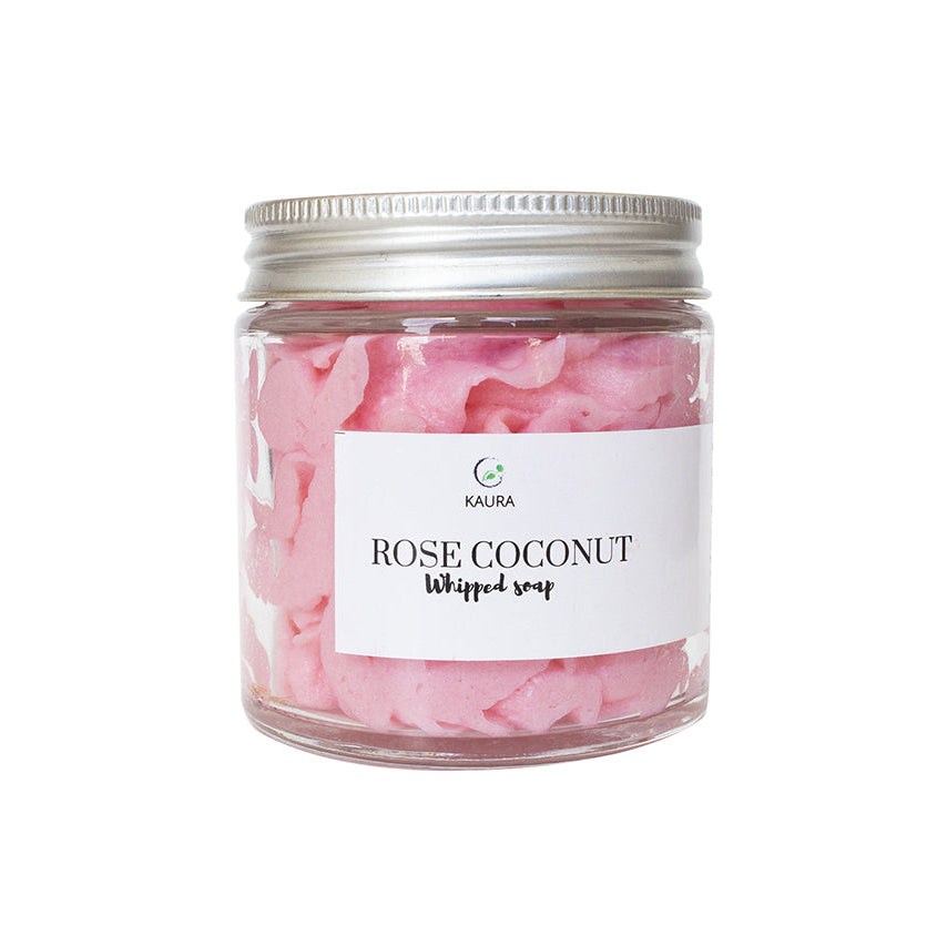 Rose Coconut Whipped Soap