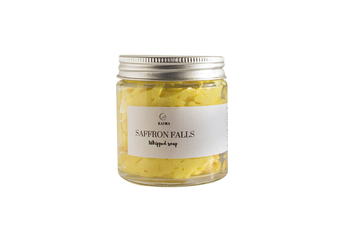 Saffron Falls Whipped Soap