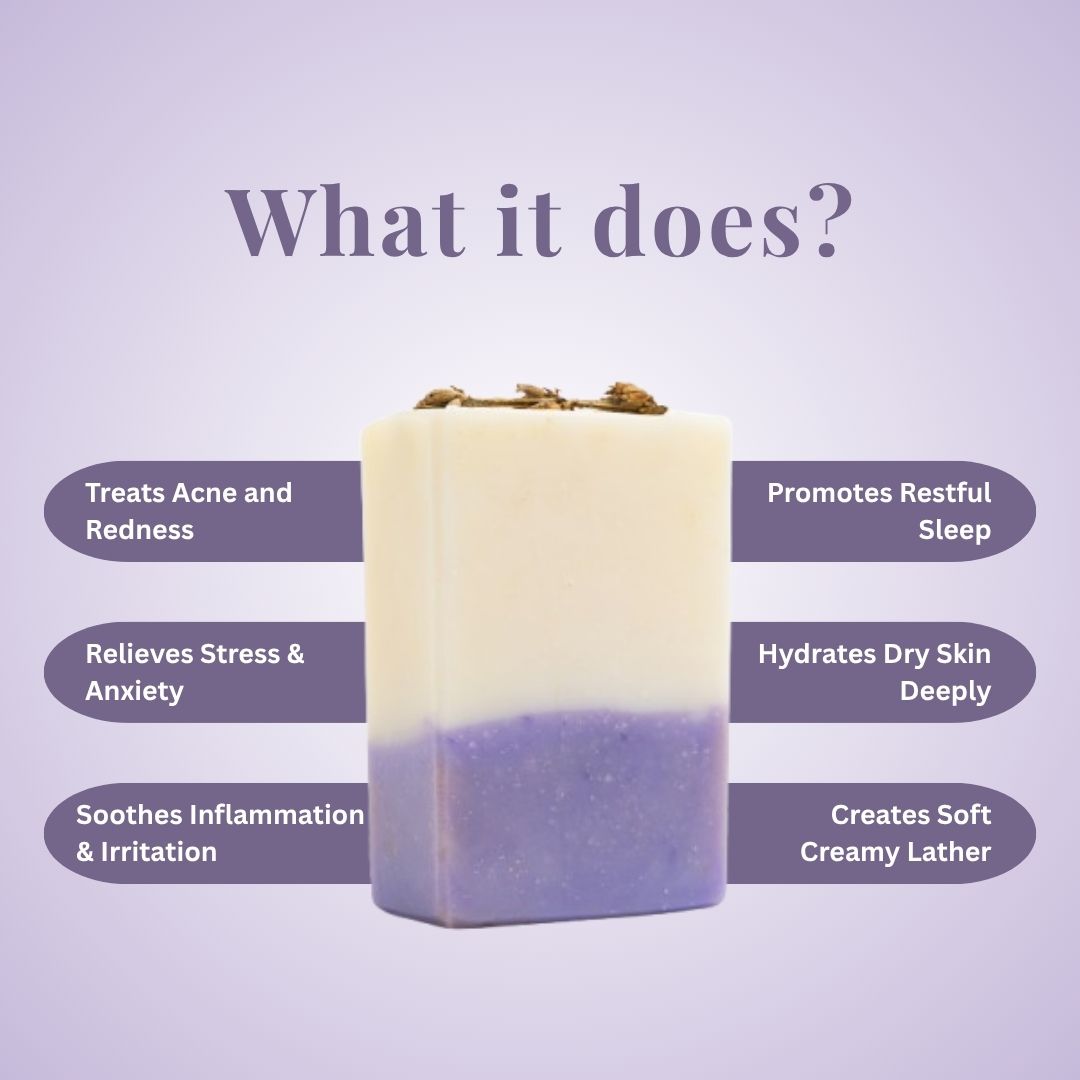 Lavender Garden Cold Processed Soap