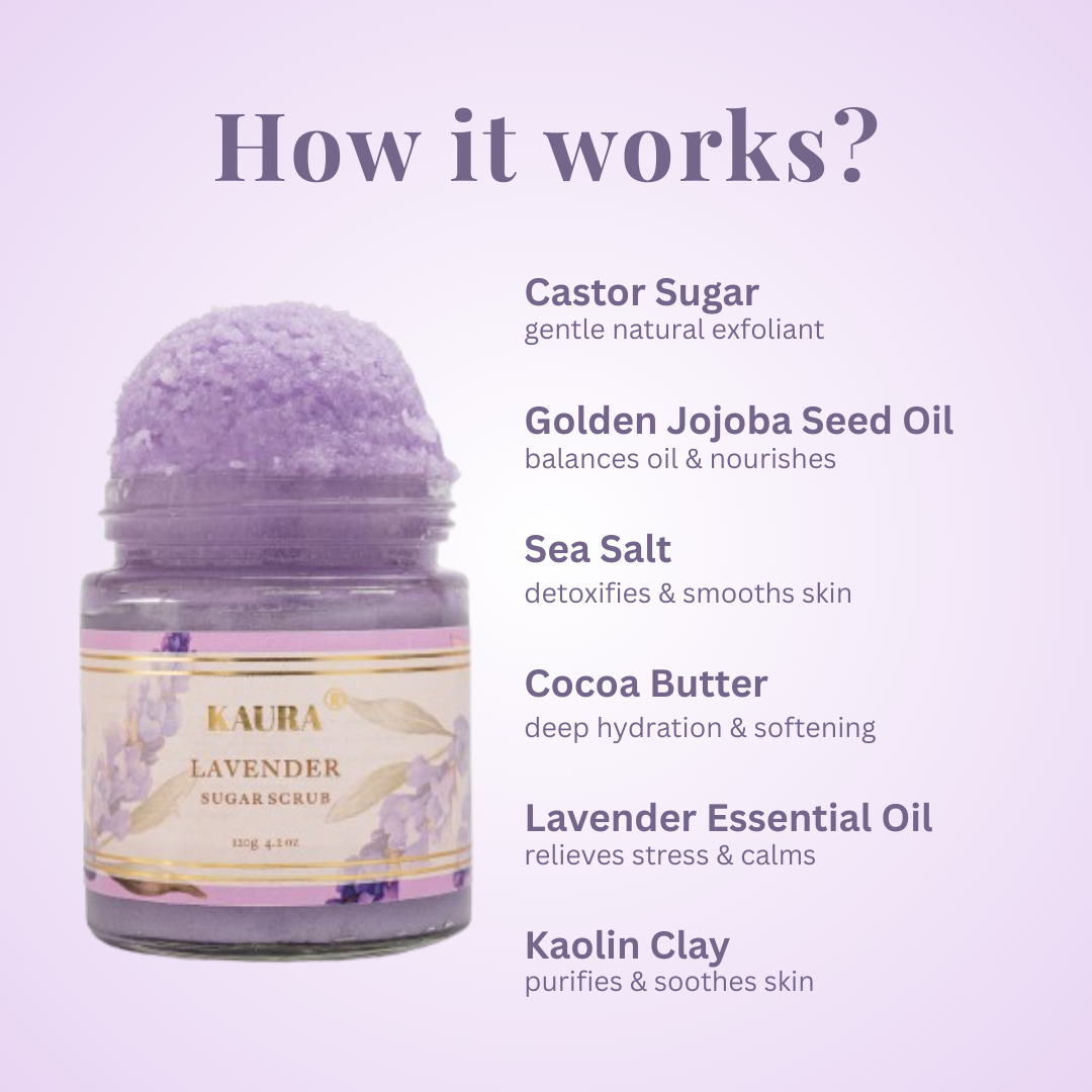 Lavender Sugar Scrub