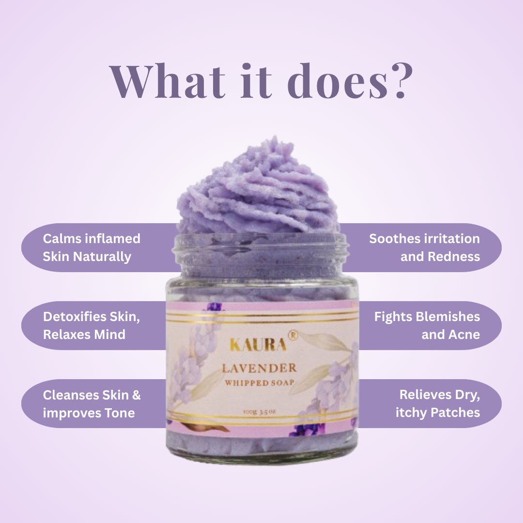 Lavender Whipped Soap