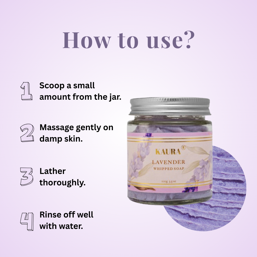 Lavender Whipped Soap
