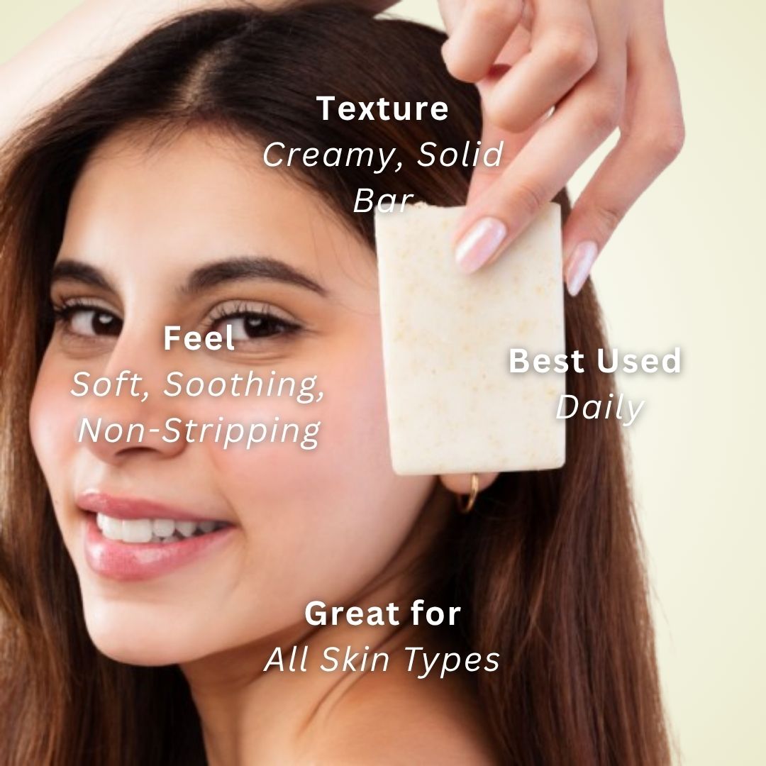 Oats and Kaolin Soap