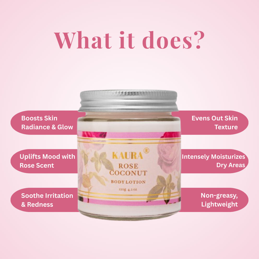 Rose Coconut Body Lotion