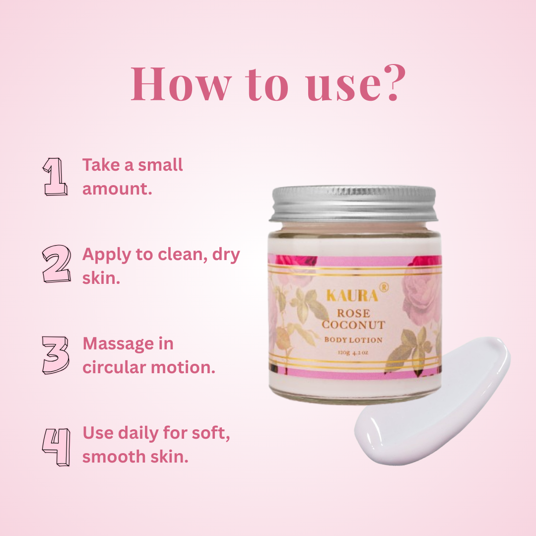 Rose Coconut Body Lotion