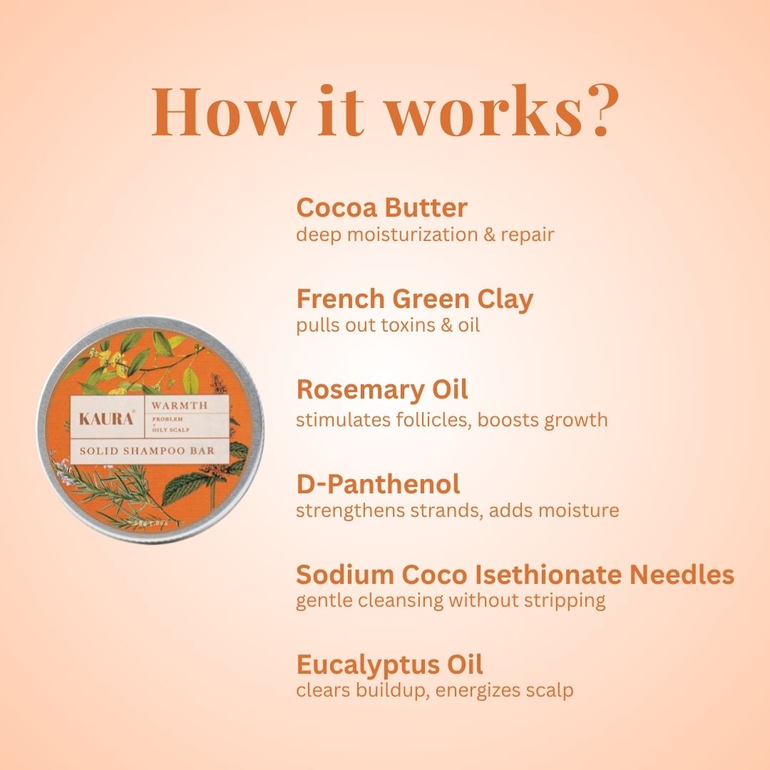 Warmth Solid Shampoo Bar