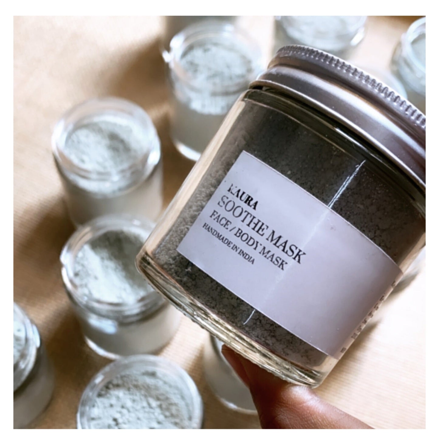 Soothe Mask ( French green clay + spirulina )