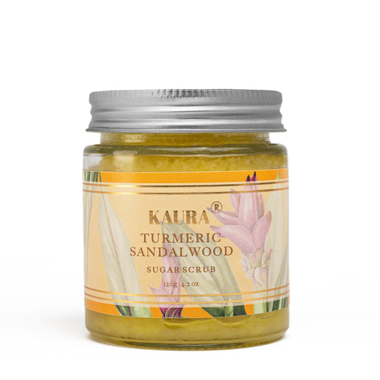 Turmeric + Sandalwood Sugar Scrub