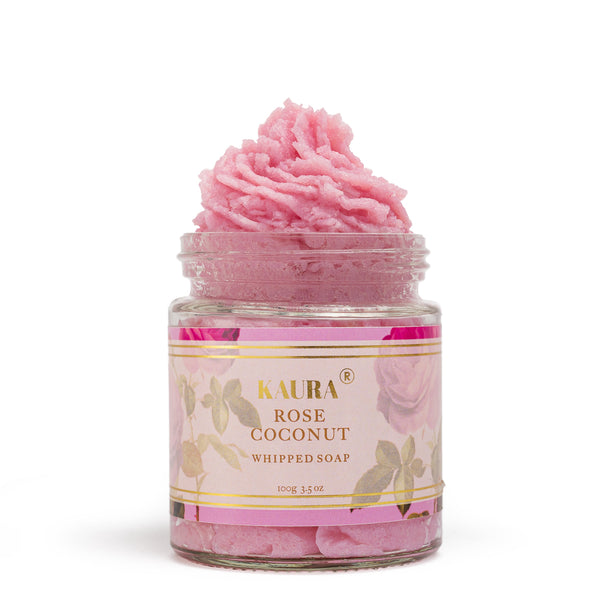 Rose Coconut Whipped Soap