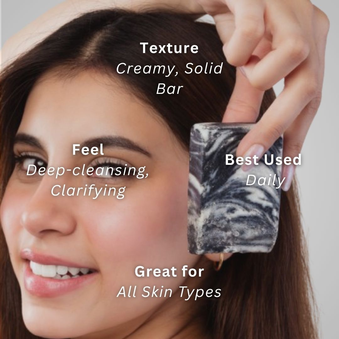 Charcoal + Neroli Soap