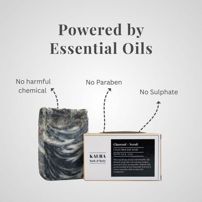 Charcoal + Neroli Soap