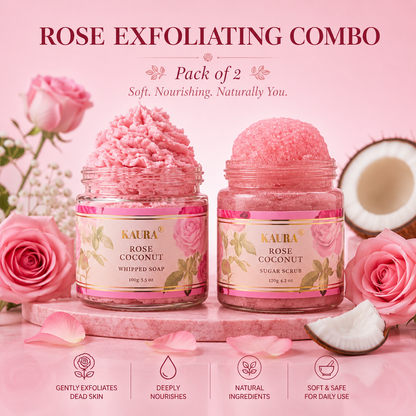 Rose Exfoliating (Pack of 2)