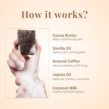 Coffee Soap (Coffee + Vanilla)
