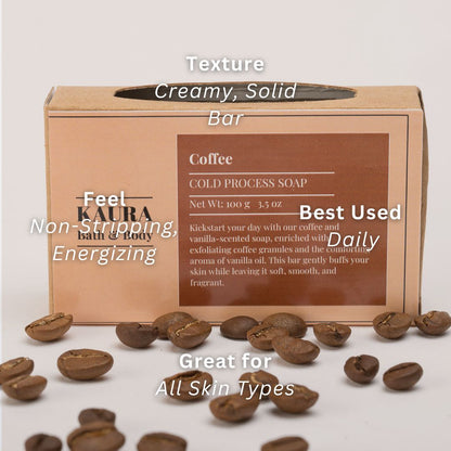 Coffee Soap (Coffee + Vanilla)
