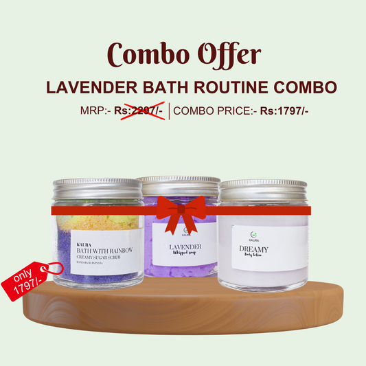 Lavender Bath Routine Bundle