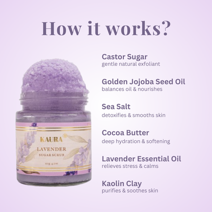 Lavender Sugar Scrub