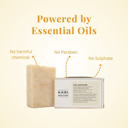 Oats and Kaolin Soap