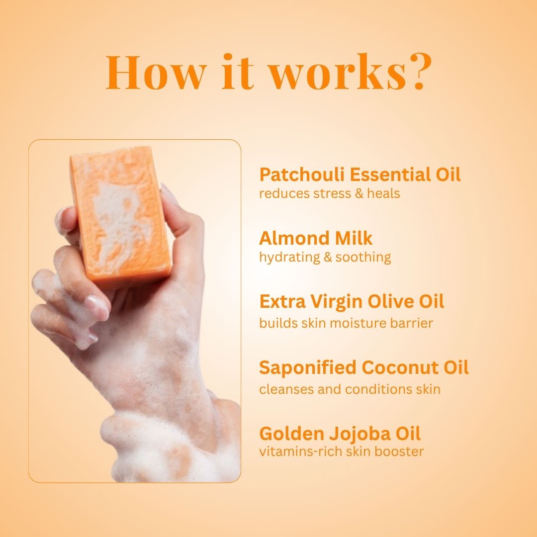 Patchouli Rain Cold Processed Soap