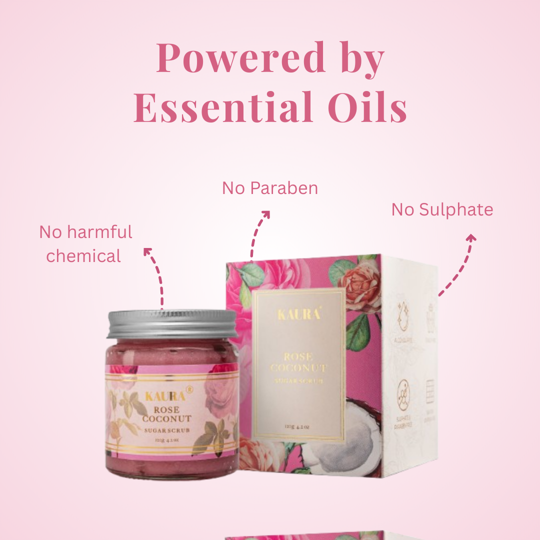 Rose Coconut Sugar Scrub