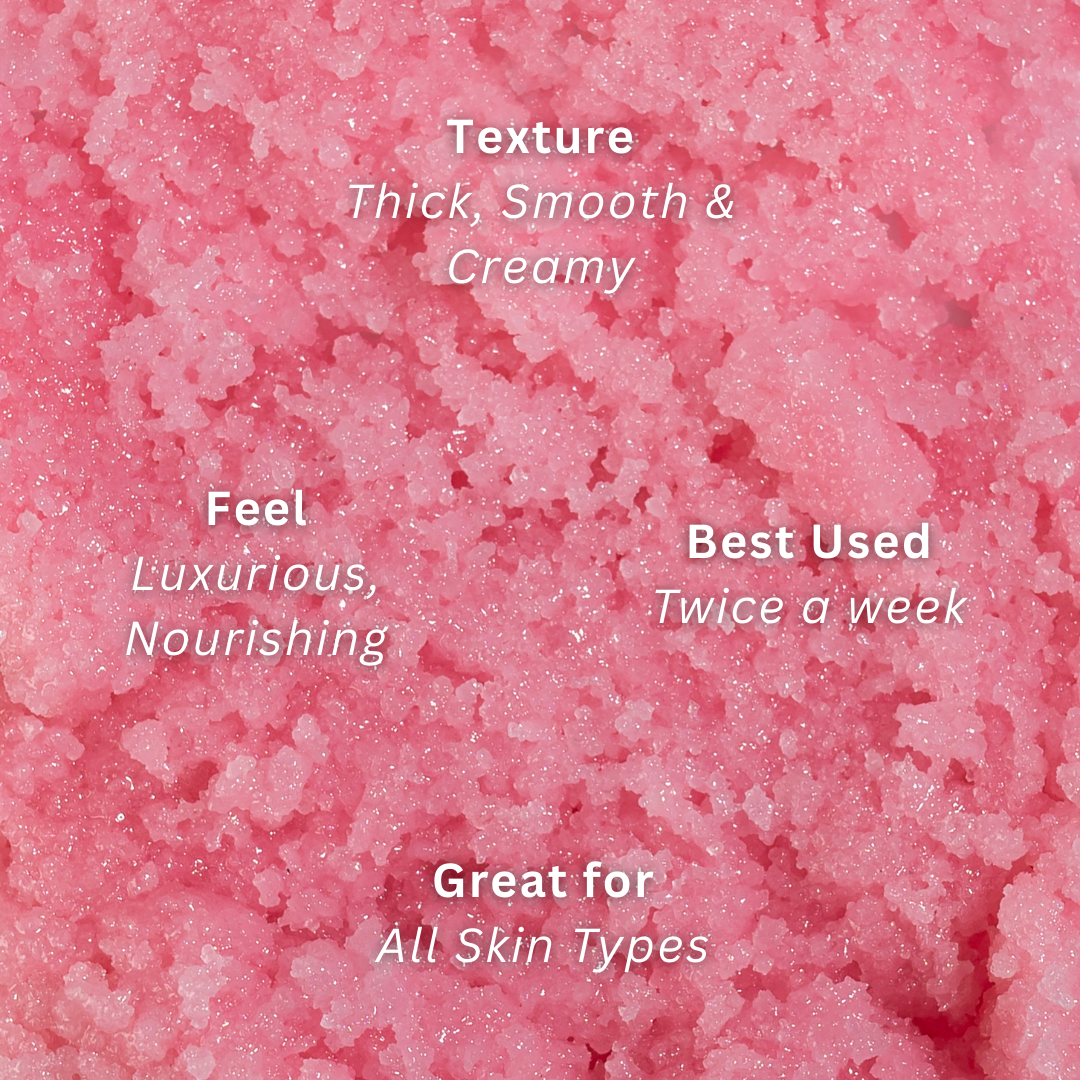 Rose Coconut Sugar Scrub