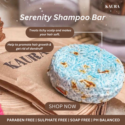 Serenity Shampoo Bar (Dry, Damaged, Dandruff)