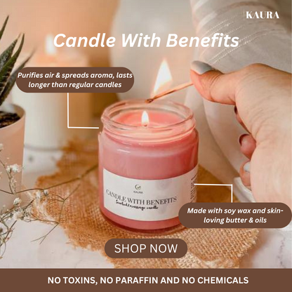 Candle With Benefits 2 in 1 (Massage + Scented)