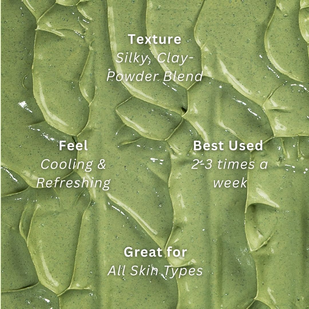 Soothe Mask (French green clay + Spirulina)
