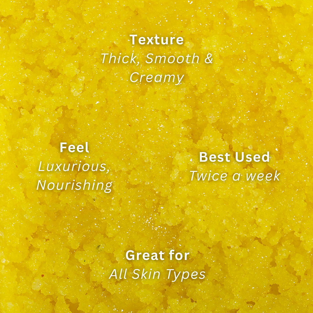 Turmeric + Sandalwood Sugar Scrub