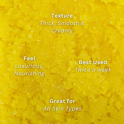 Turmeric + Sandalwood Sugar Scrub