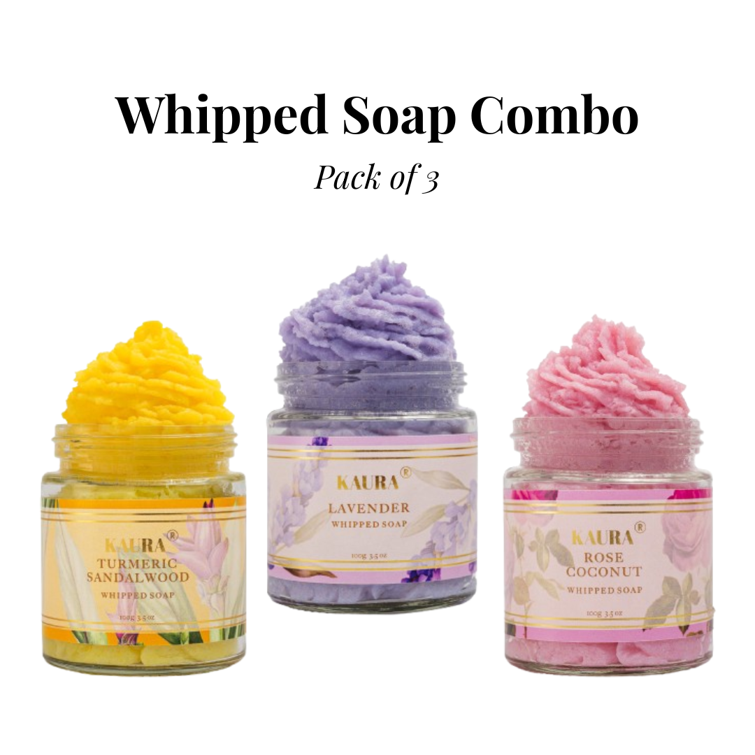 Whipped Soap Bundle (Pack of 3)