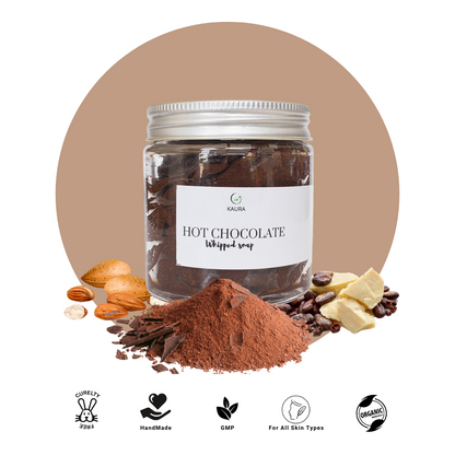 Hot Chocolate Whipped Soap by Kaura India 