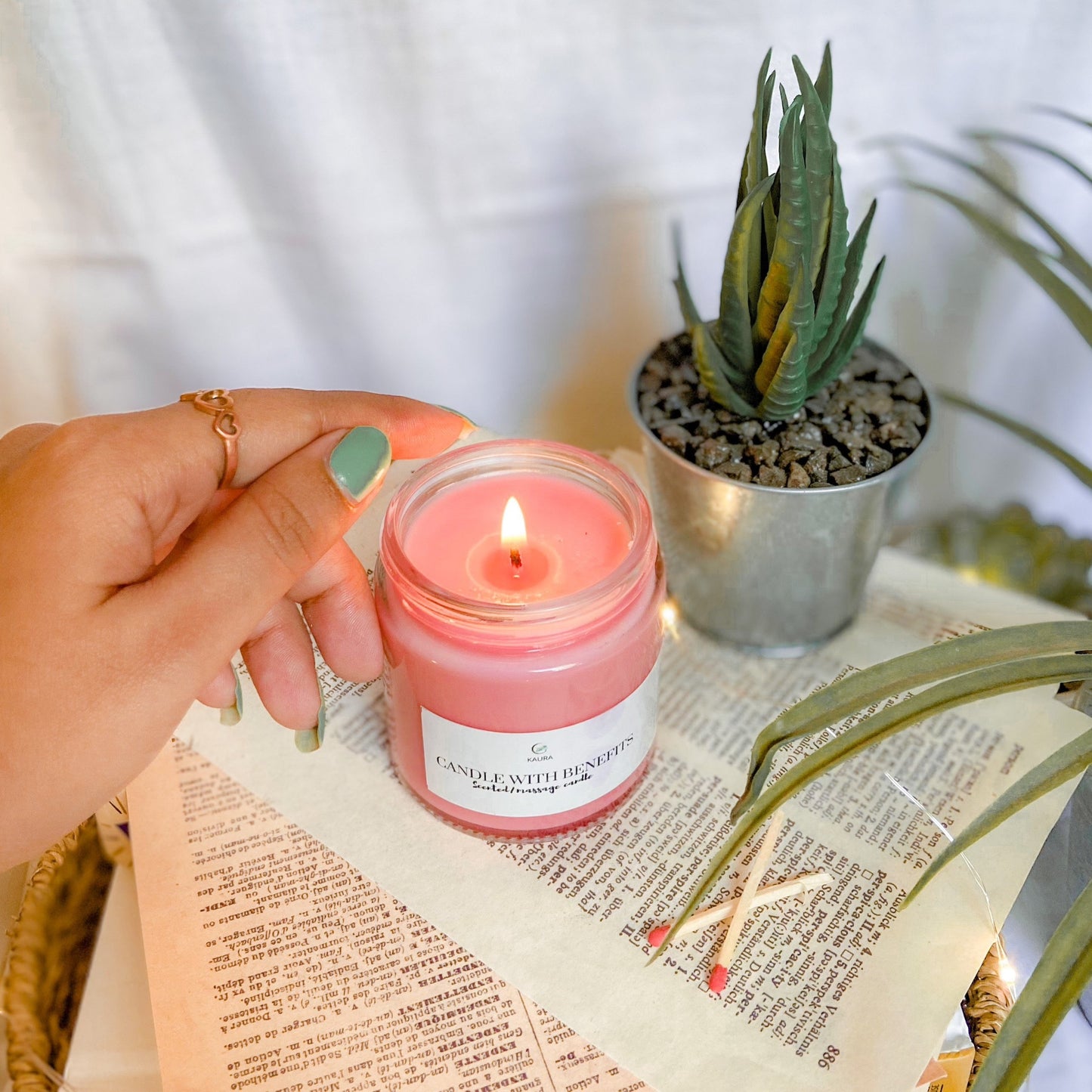 Candle With Benefits 2 in 1 (Massage + Scented)