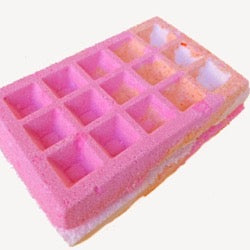 New Year Fireworks Waffle Bath Bomb